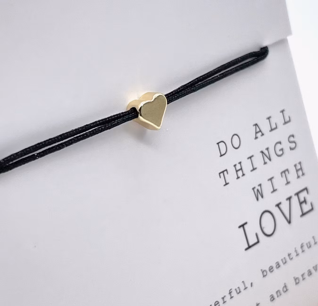 Parsley & Pepper - Friendship Bracelet - Heart Sort