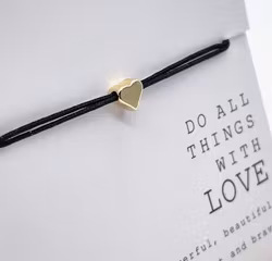 Parsley & Pepper - Friendship Bracelet - Heart Sort
