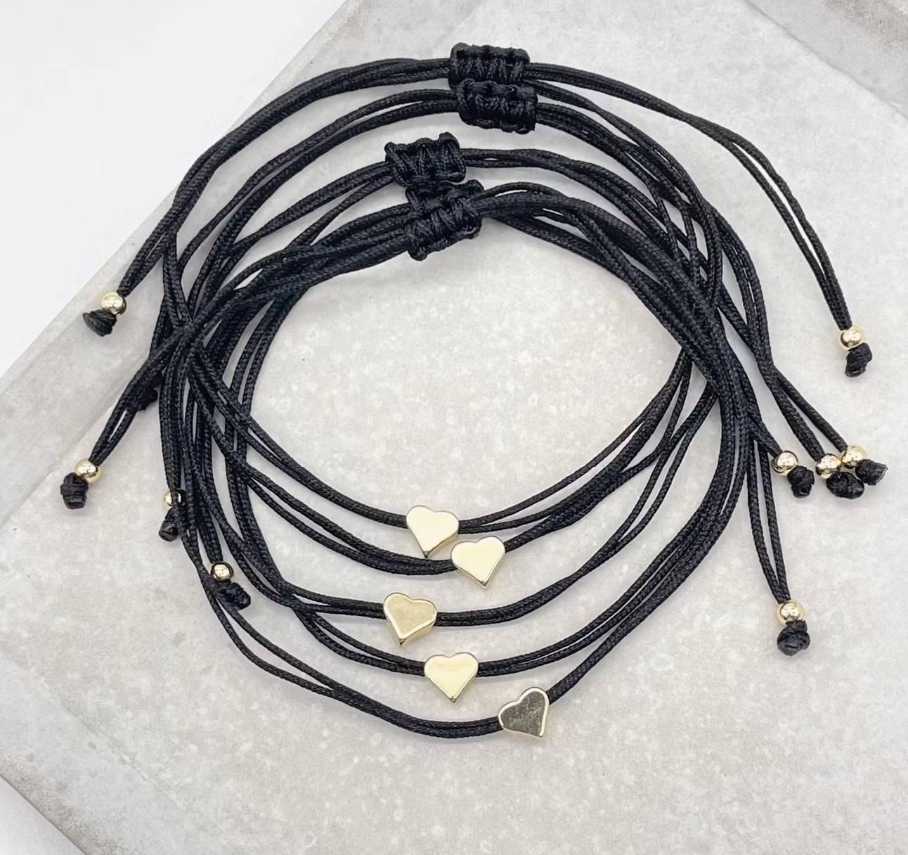 Parsley & Pepper - Friendship Bracelet - Heart Sort
