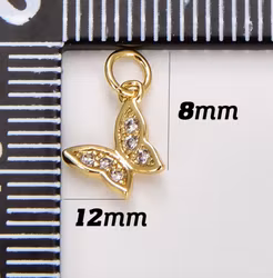 Beads Creation - Butterfly Charm