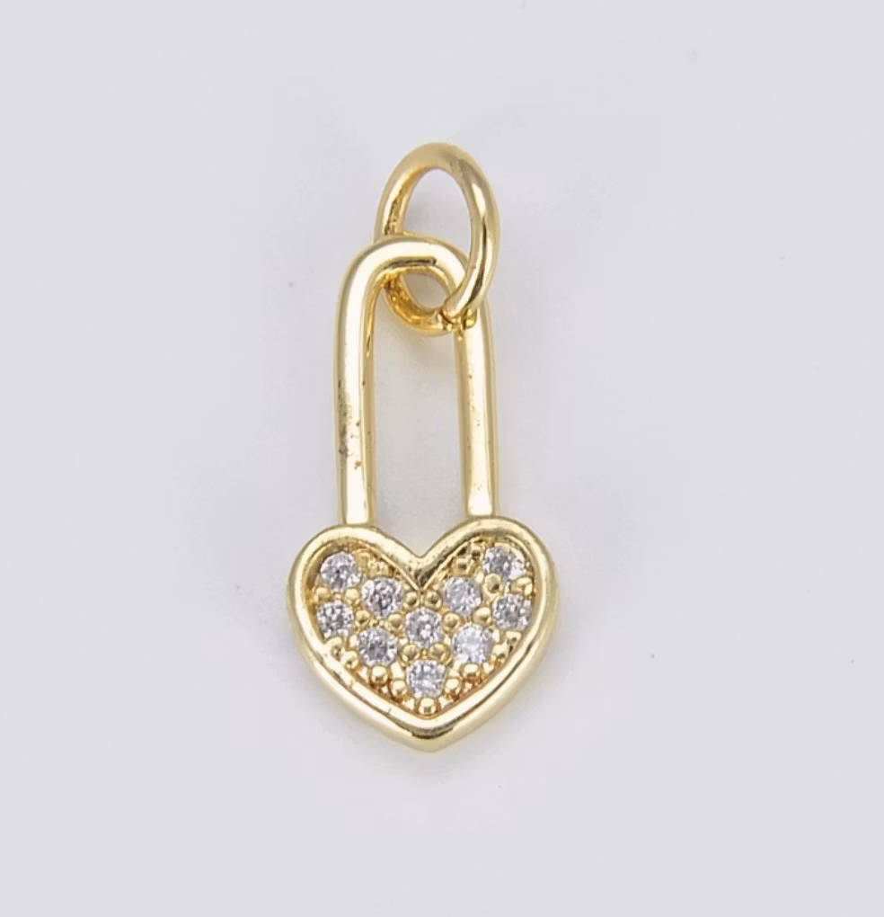 Beads Creation -Charm- Safety Pin