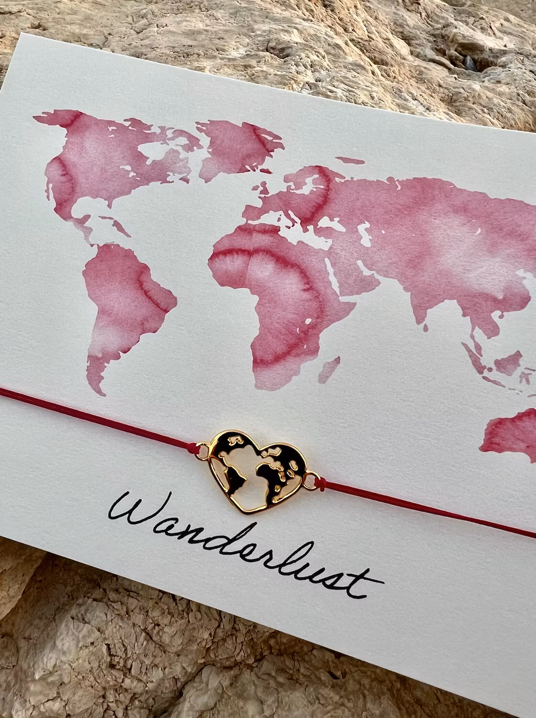by Vivi: Bracelet Card - Wanderlust