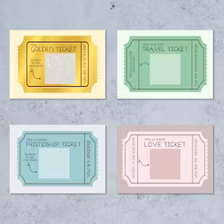 Raus Hverdag - 4pk Ticket Skrapekort