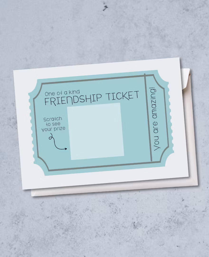 Raus Hverdag - 4pk Ticket Skrapekort