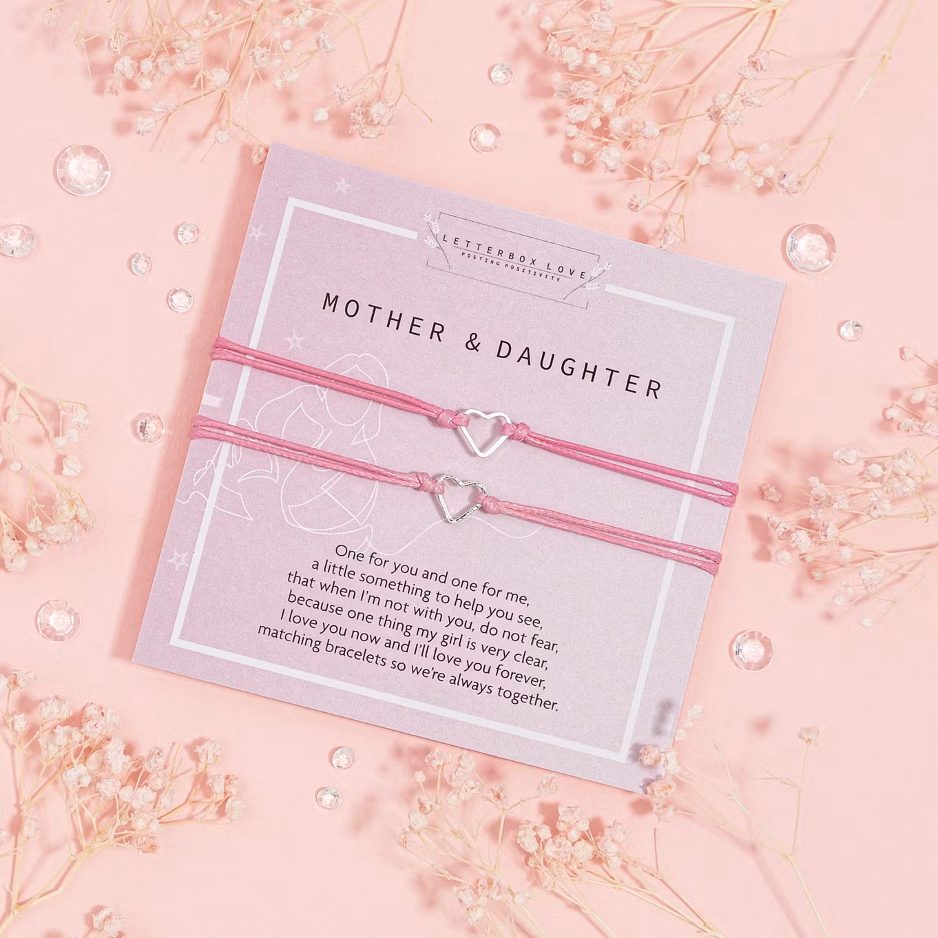 Letterbox Love - Mother & Daughter Wish Bracelet