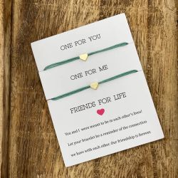 Parsley & Pepper - Friends for Life Bracelet - Mint Heart