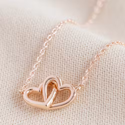 Lisa Angel - Interlocking Hearts Necklace