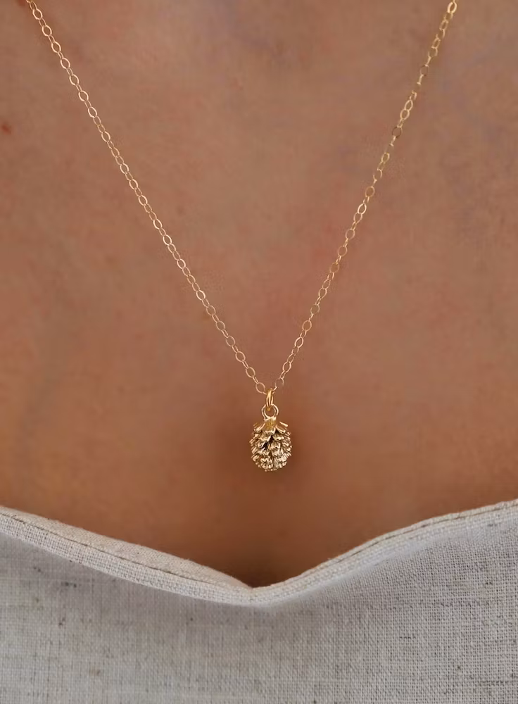 Katie Waltman - Pinecone Necklace