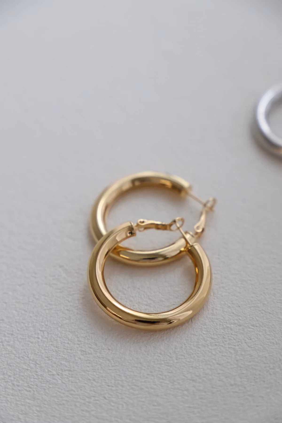 Katie Waltman -Large Gold Hoops
