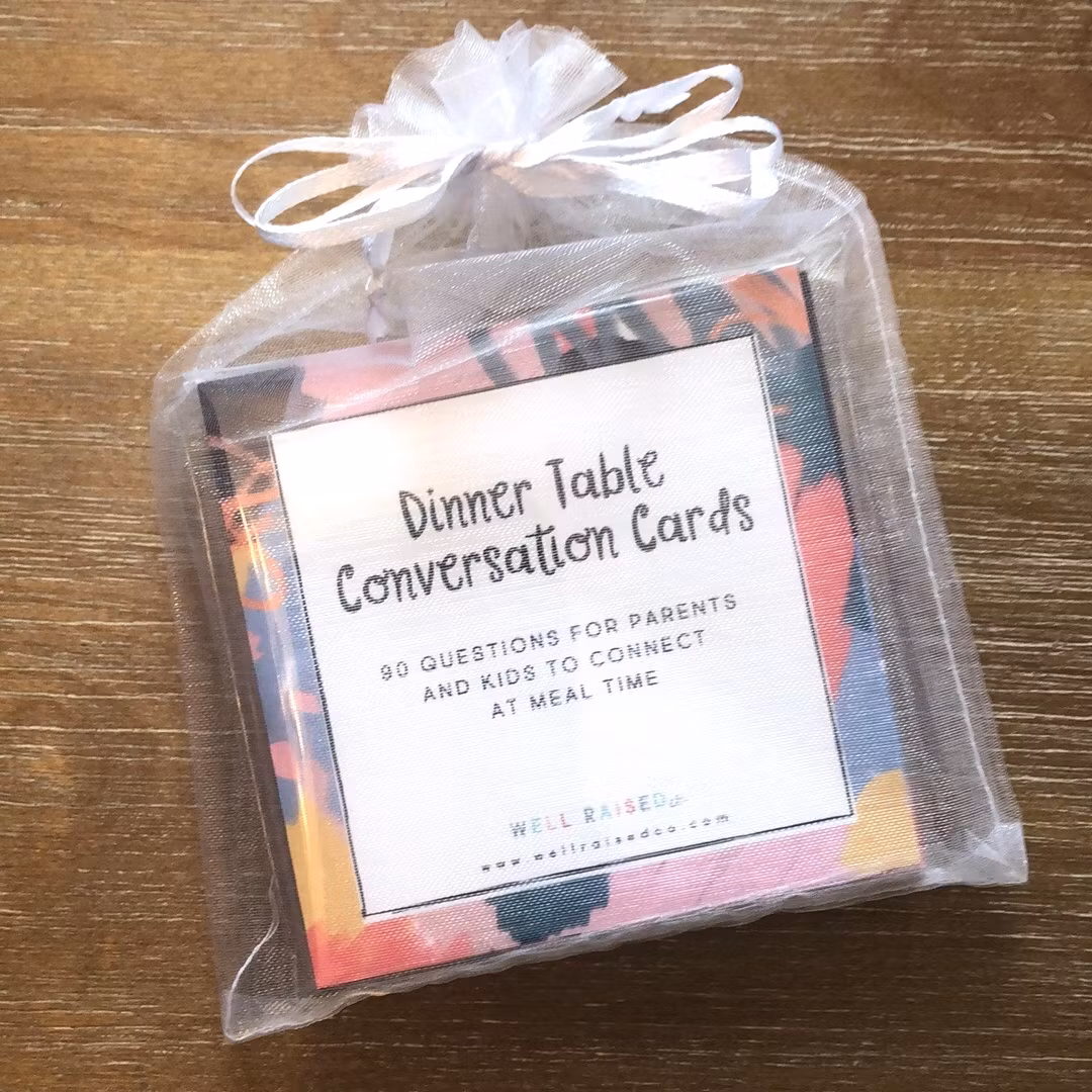 Dinner Table Conversation Cards