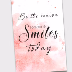 10pk "Be the reason" kort