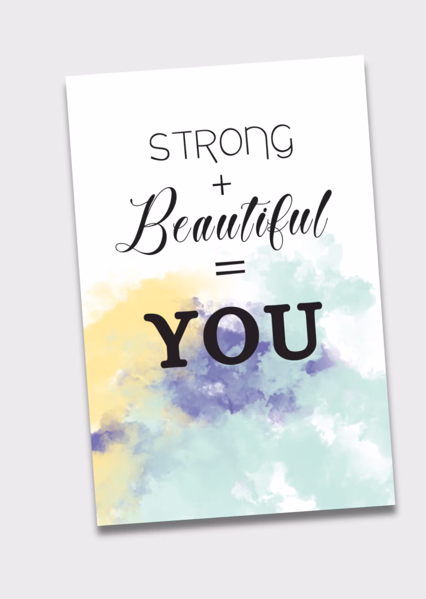 10pk "Strone+ Beautiful" kort