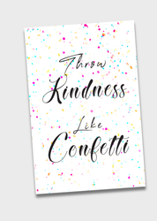 10pk "Throw kindness" kort