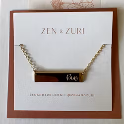 Zen & Zuri Gullkjede - "Raus"