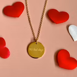 Soneto Jewelry Gullkede "No bad days"