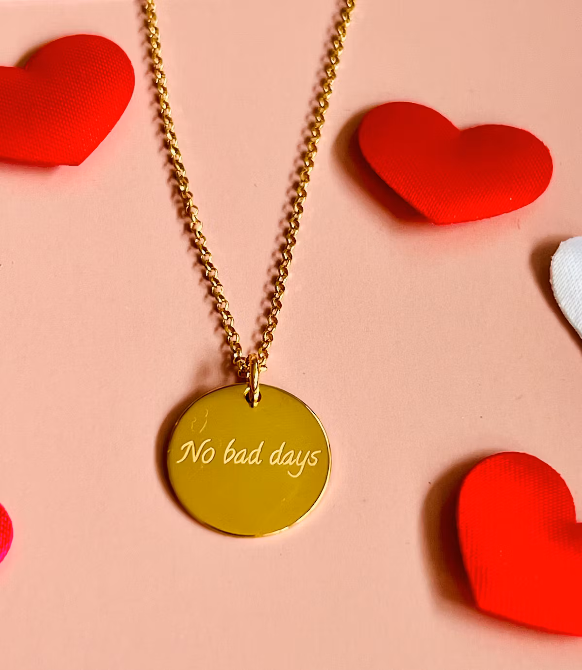 Soneto Jewelry Gullkede "No bad days"
