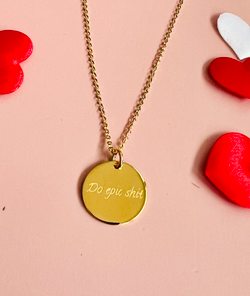 Soneto Jewelry Gullkede "Do Epic Shit"