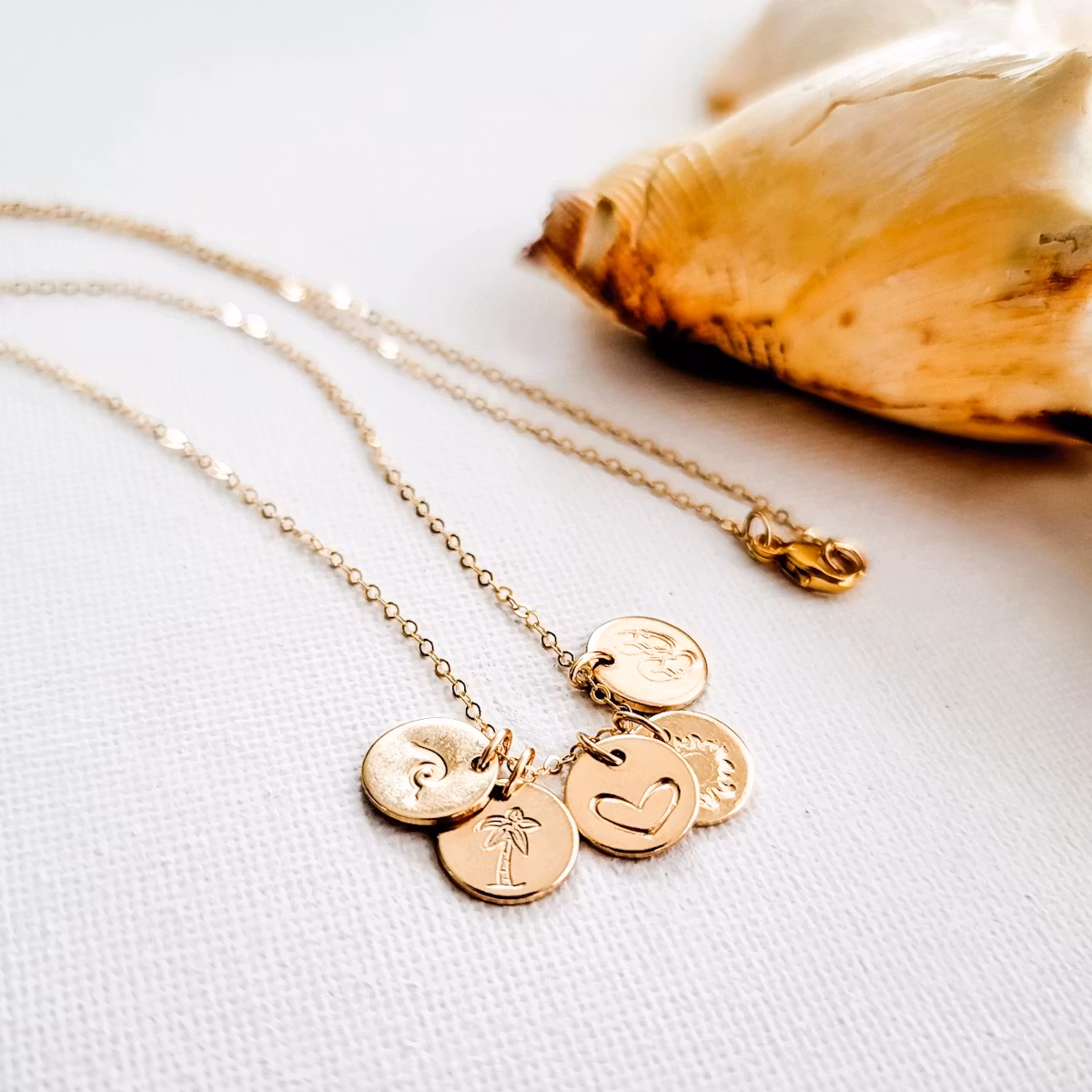 Gigis Petals - Beachday Gullkjede