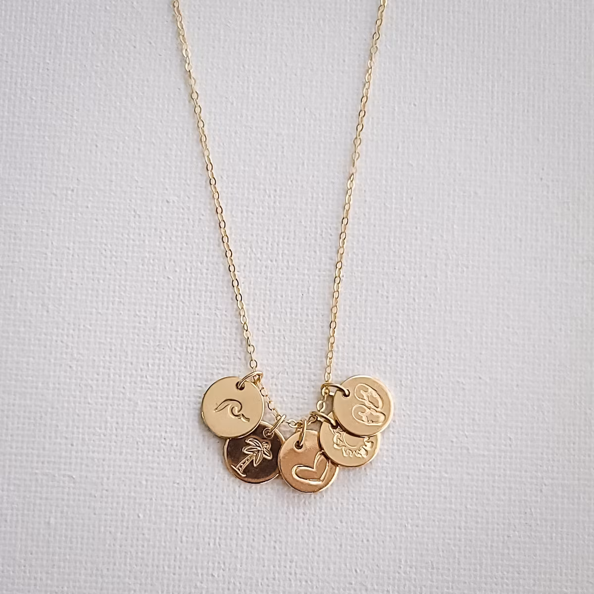 Gigis Petals - Beachday Gullkjede