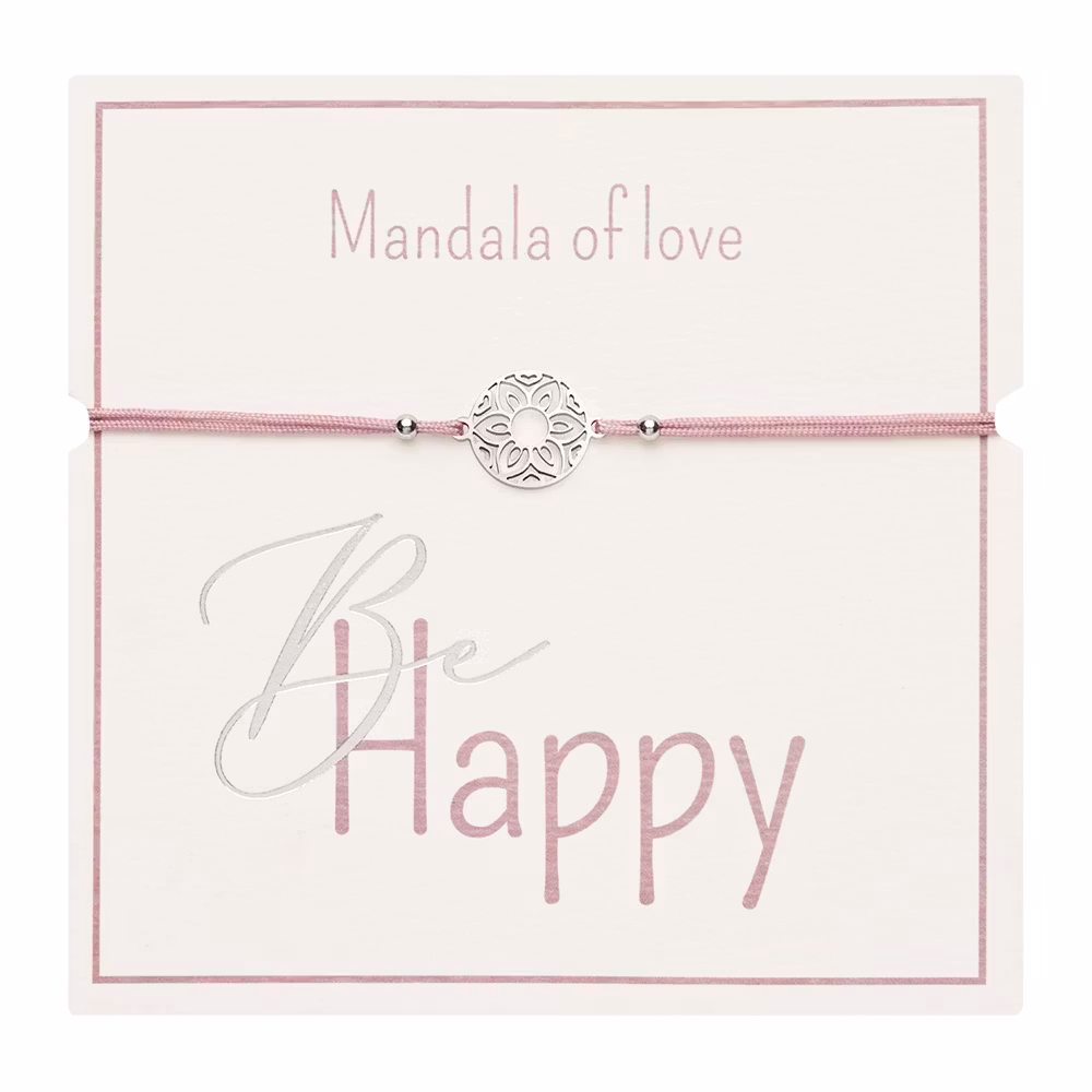 Crystals HCA Jewellery -  "Be Happy Bracelet" - Mandala of Love