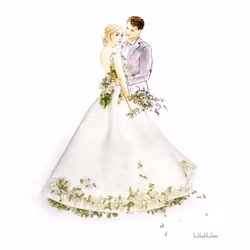 Lütteblüten kort - Drømmebryllup