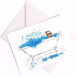 Lütteblüten kort - Hjemmeferie