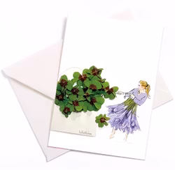 Lütteblüten kort - Blomsterhilsen