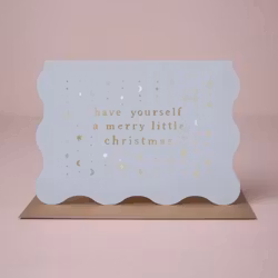 Sister Paper Co - Julekort - Have yourself a merry little Christmas