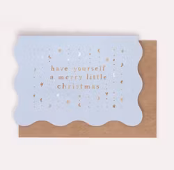 Sister Paper Co - Julekort - Have yourself a merry little Christmas