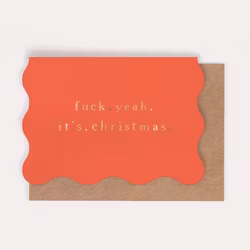Sister Paper Co - Julekort - F'ck yeah it's Christmas