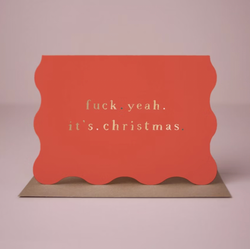 Sister Paper Co - Julekort - F'ck yeah it's Christmas