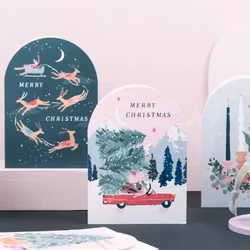 Sister Paper Co - Julekort - Driving Home for Christmas