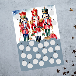 Scratch-off Julekalender - Nøtteknekker