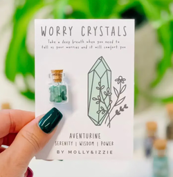 Molly & Izzie - Worry Crystal - Aventurine