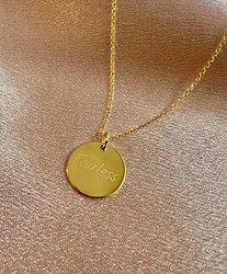 Soneto Jewelry Gullkede "Fearless"