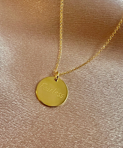 Soneto Jewelry Gullkede "Fearless"