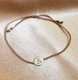 Bali Bliss Armbånd - Gammelrosa -  & symbol for mental helse
