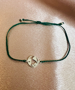 Bali Bliss Armbånd - Globe - Green