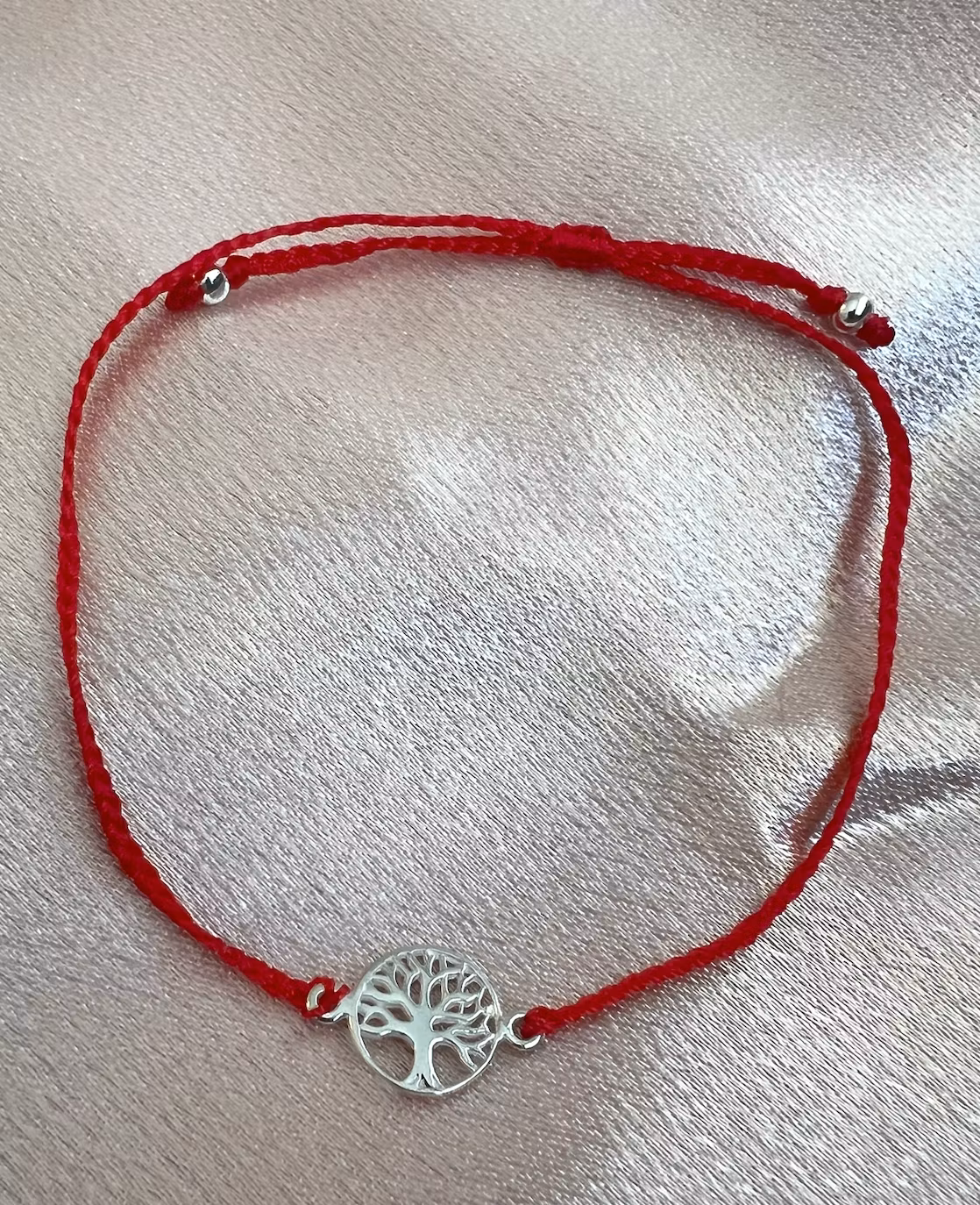 Bali Bliss Armbånd - Tree of Life - Rød