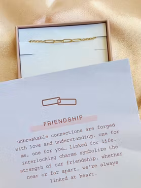 Everly Made - Gullarmbånd - FRIENDS  4