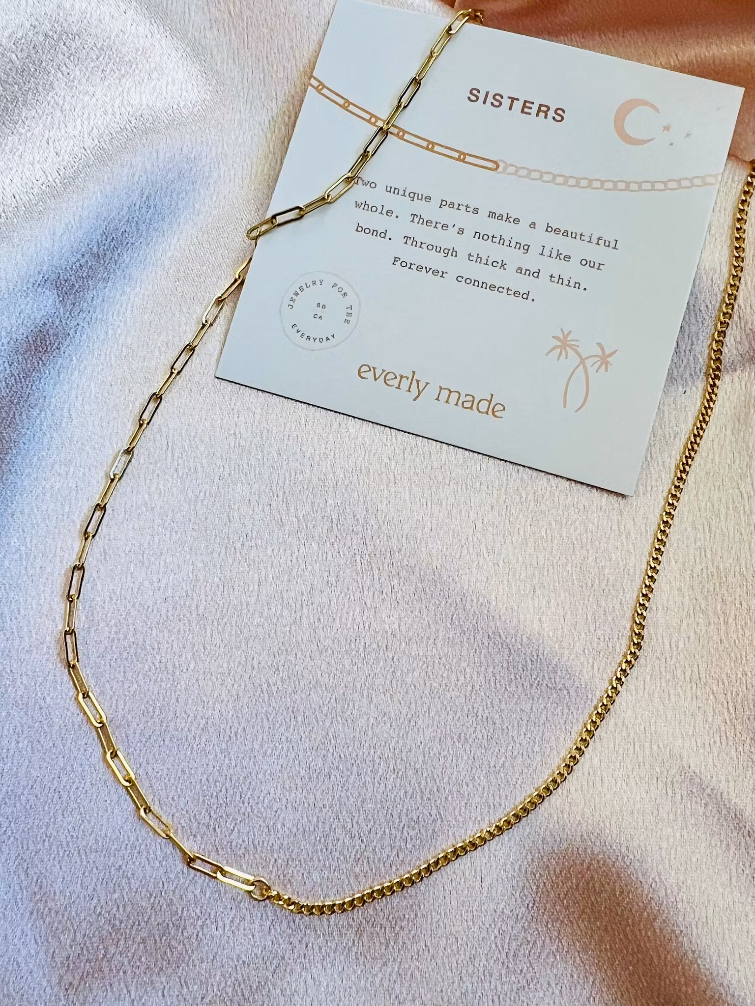 Everly Made - SISTER Gullkjede