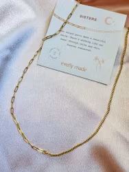 Everly Made - SISTER Gullkjede