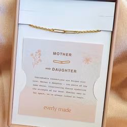 Everly Made - Mor/Datter gullarmbånd
