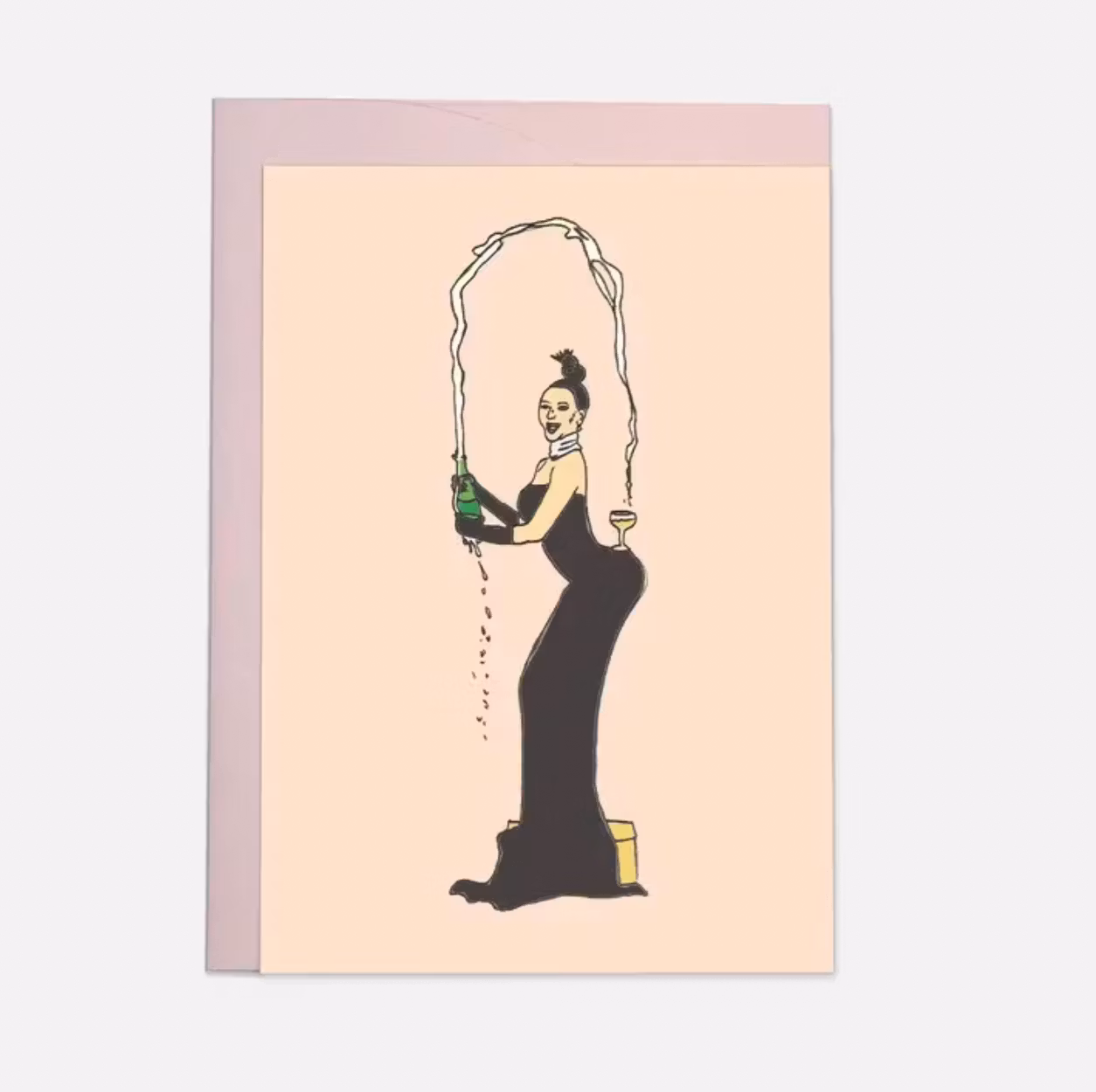 Kim Kardashian - Champagne