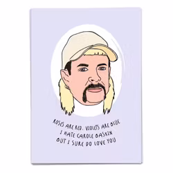 Kaart Blanche - Joe Exotic Happy Birthday