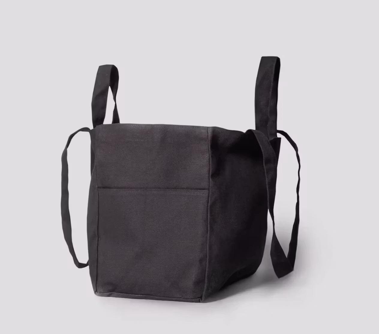 OMOM - Handlenett økologisk bomull - Sort