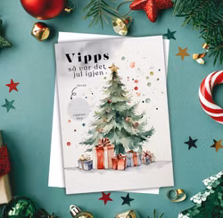 Vipps Julekort - Juletre