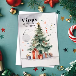 Vipps Julekort - Juletre