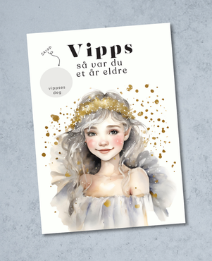 Vipps Bursdagskort - Little Fairy