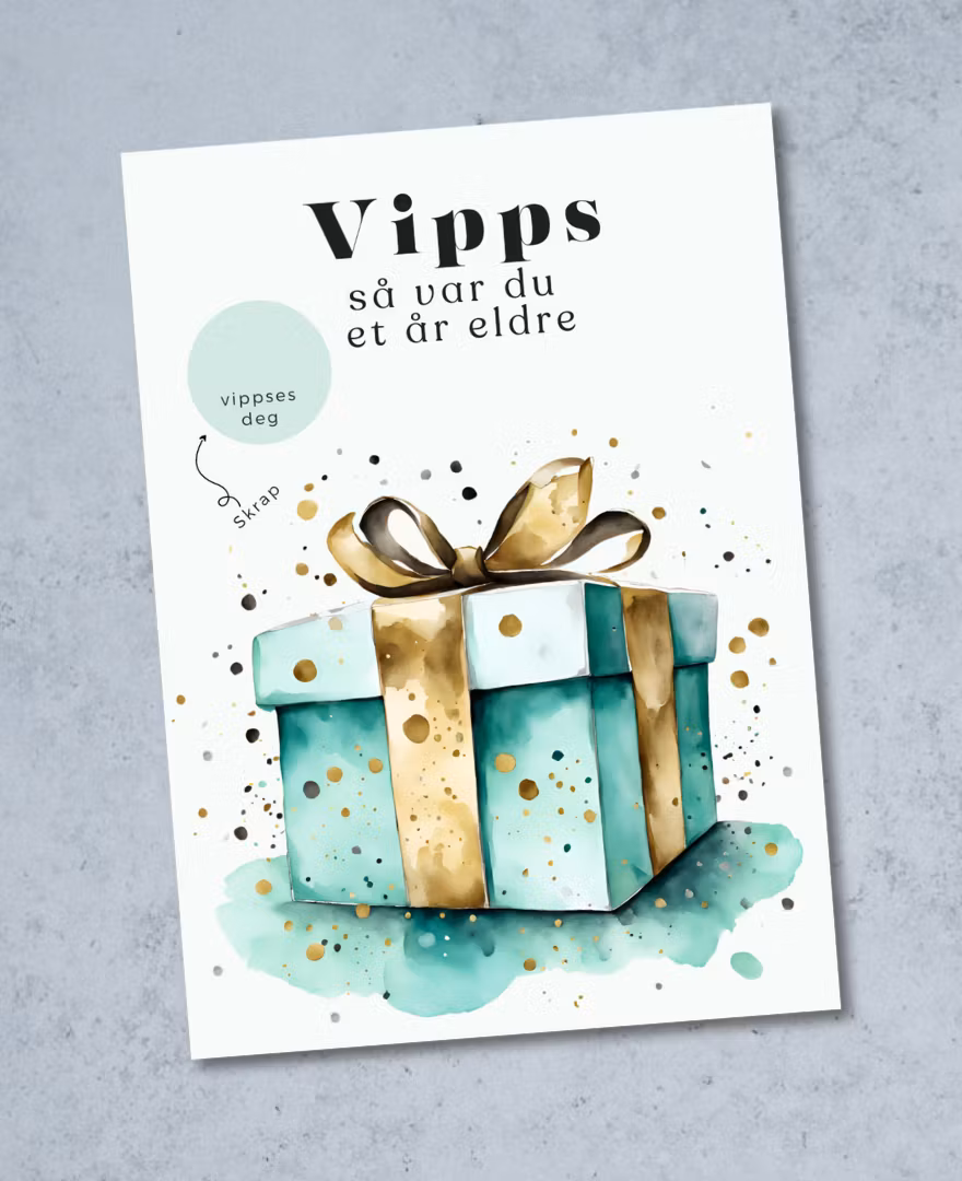 Vipps Bursdagskort - Present